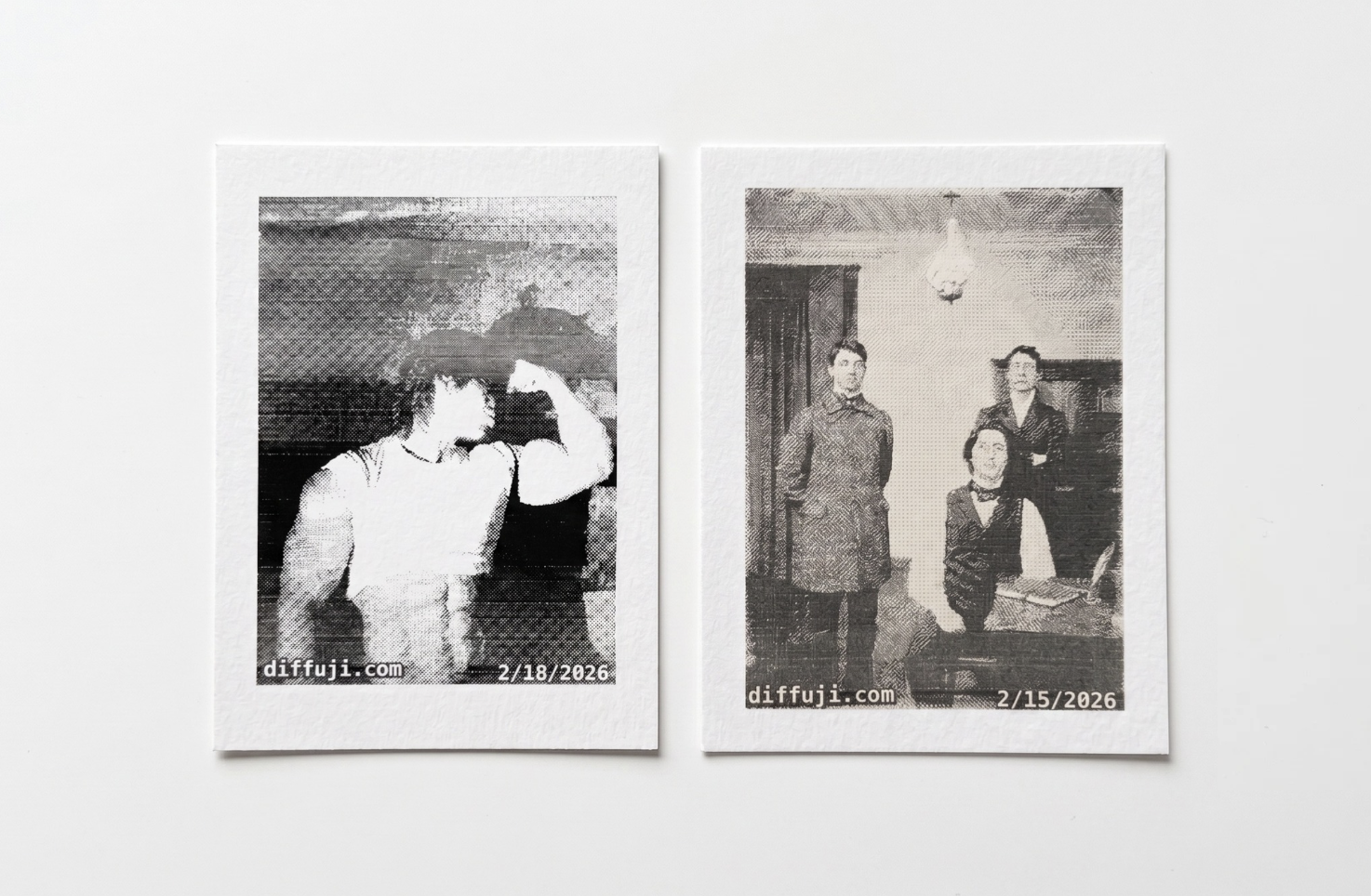 Diffuji instant camera